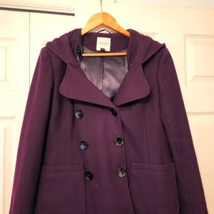 Purple Coat by Sonoma